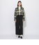 クレストブリッジチェッククロップドシャツジャケット