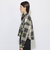 クレストブリッジチェッククロップドシャツジャケット