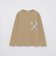 ラセリッシュチェックポケットロングTシャツ