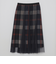 クレストブリッジチェックチュールレイヤードスカート