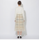 クレストブリッジチェックチュールレイヤードスカート