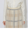 クレストブリッジチェックチュールレイヤードスカート