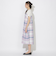 クレストブリッジチェックコンビワンピース