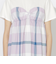 クレストブリッジチェックコンビワンピース