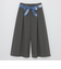リネンライクワイドパンツ
