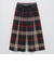 クレストブリッジチェックワイドパンツ