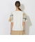 ハーフフレアスリーブチェックTシャツ
