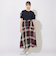 クレストブリッジチェックスカート