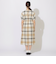 クレストブリッジチェックワンピース