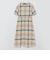 クレストブリッジチェックワンピース