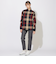 【ユニセックス】クレストブリッジチェックオックスシャツ