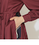 サイドチェック切替タックシャツワンピース