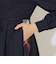 サイドチェック切替タックシャツワンピース