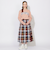 クレストブリッジチェックスカート