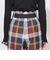 クレストブリッジチェックベルテッドパンツ