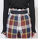 クレストブリッジチェックベルテッドパンツ