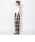 クレストブリッジチェックベルテッドパンツ