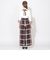 クレストブリッジチェックベルテッドパンツ