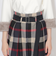 クレストブリッジチェックベルテッドパンツ