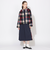 クレストブリッジチェックダッフルブルゾン