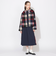 クレストブリッジチェックダッフルブルゾン