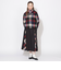 クレストブリッジチェックダッフルブルゾン