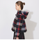 クレストブリッジチェックダッフルブルゾン