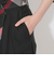 ウエストチェックベルテッドワイドパンツ