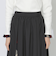 パーシャルチェックタイプライタースカート