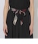 【Quiet checkシリーズ】ウエストチェックリボンワイドパンツ