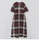 クレストブリッジチェックワンピース