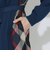 サイドチェック切替ニットワンピース