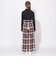 クレストブリッジチェックベルテッドパンツ