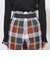 クレストブリッジチェックベルテッドパンツ