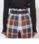 クレストブリッジチェックベルテッドパンツ