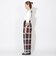 クレストブリッジチェックベルテッドパンツ