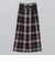 クレストブリッジチェックベルテッドパンツ