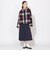 クレストブリッジチェックダッフルブルゾン