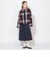 クレストブリッジチェックダッフルブルゾン