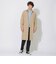 クレストブリッジチェックトリムシャツコート