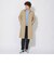 クレストブリッジチェックトリムシャツコート