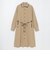 クレストブリッジチェックトリムシャツコート