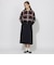 クレストブリッジチェッククロップドフーディー