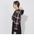 クレストブリッジチェッククロップドフーディー