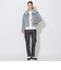 【Quiet Check シリーズ】ファーショートブルゾン