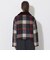 クレストブリッジチェックファーカラーショートブルゾン