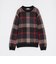 【ユニセックス】クレストブリッジチェックシャギープルオーバー