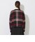 クレストブリッジチェックシャギーカーディガン