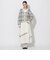 クレストブリッジチェックシャギーカーディガン