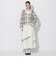 クレストブリッジチェックシャギーカーディガン